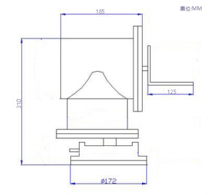 HM-PTPEXS 不鏽鋼迴轉台_尺寸01