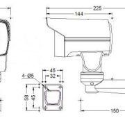 HM-CII4DMV  400萬畫素10倍一體型網路攝影機