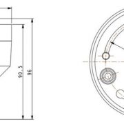 HM-CDI5IMZ   500萬畫電動鏡頭半球型網路攝影機